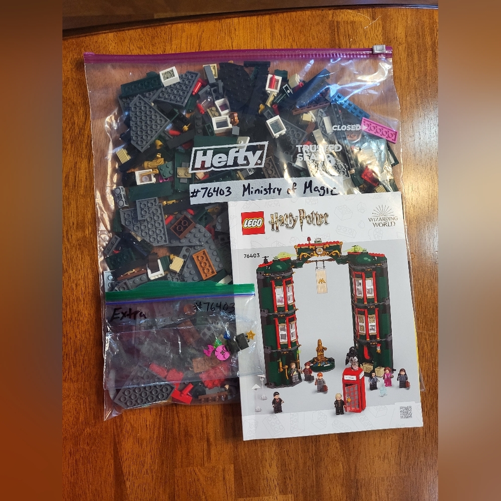 LEGO #76403 Harry Potter Ministry of Magic Set